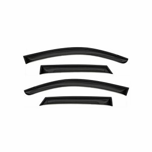Mazda 3 Wind Deflector - Omac - Acrylic 4 Pcs - Black - 2014-2018